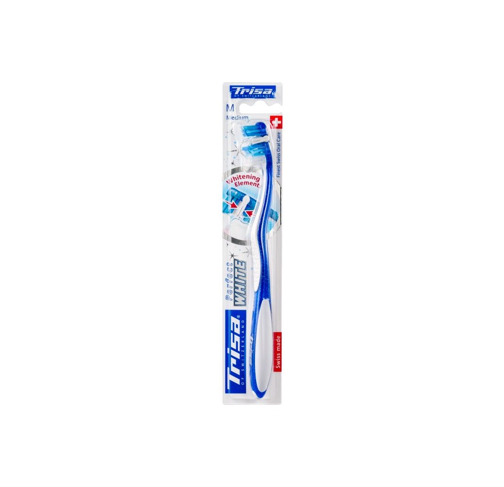 TRISA PerfectWhite brosse dents medium TRISA PerfectWhite brosse dents medium