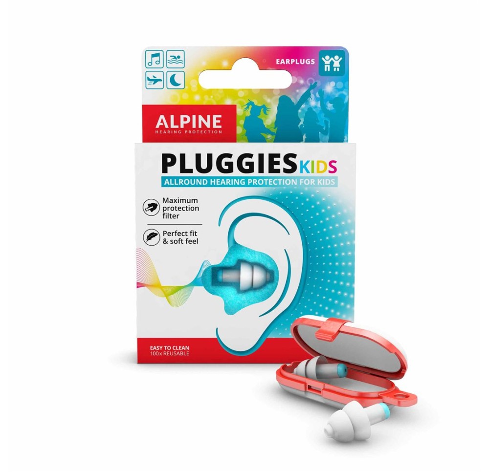 ALPINE Pluggies Kids bouchons auricul bleu ALPINE Pluggies Kids bouchons auricul bleu