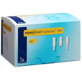 NOVOFINE AUTOCOVER aiguilles injec 30G 8mm 100 pce