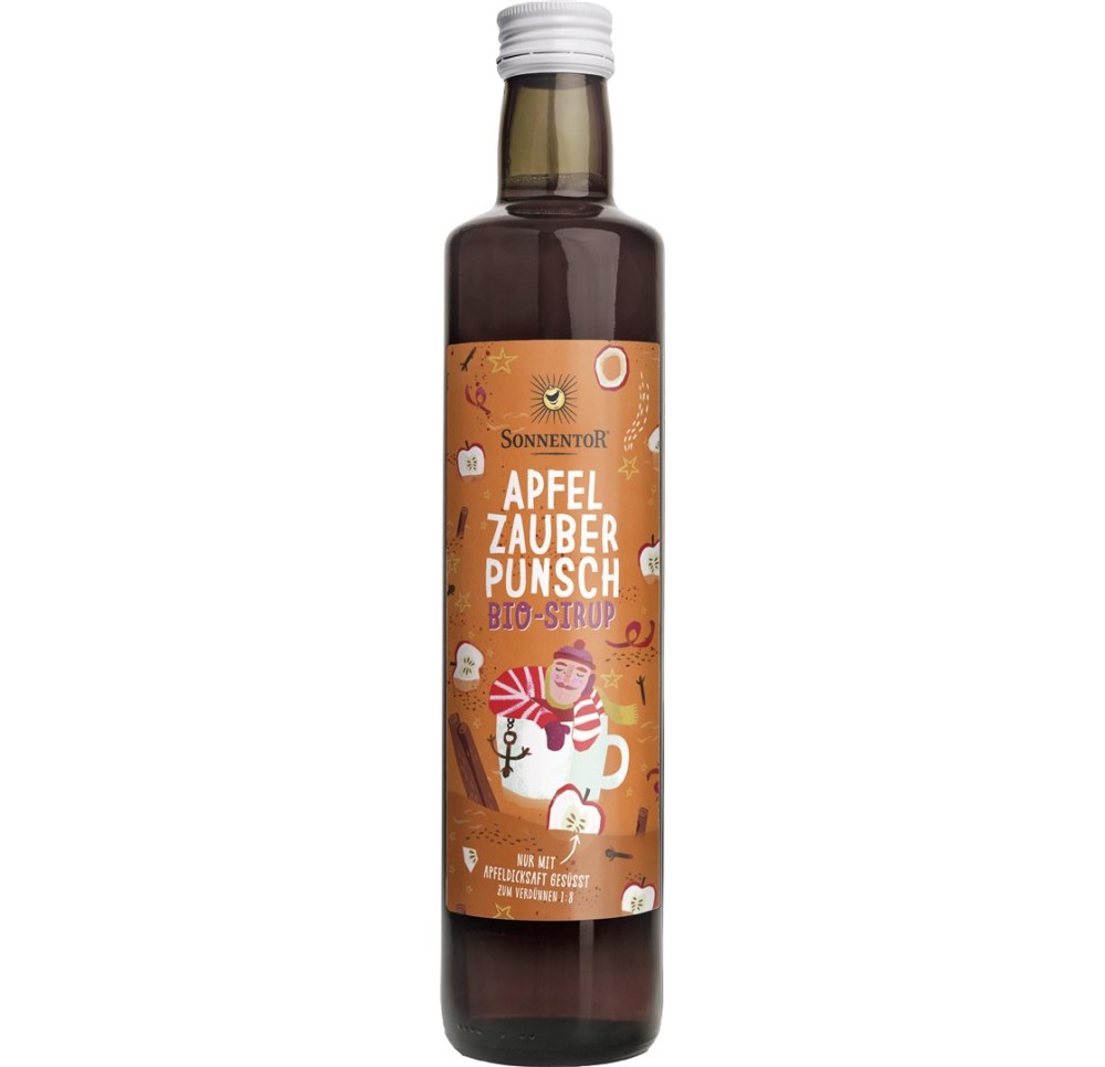 SONNENTOR sirop-punch pomme BIO 500 ml SONNENTOR sirop-punch pomme BIO 500 ml