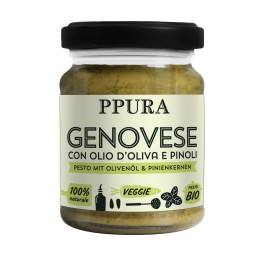 PPURA pesto basilico genovese bio 140 g