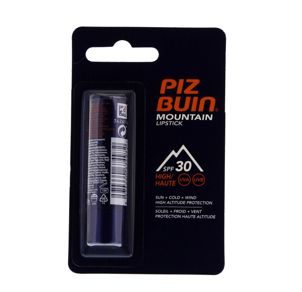 PIZ BUIN Mountain Sun lipstick SPF 30 4.9 g PIZ BUIN Mountain Sun lipstick SPF 30 4.9 g