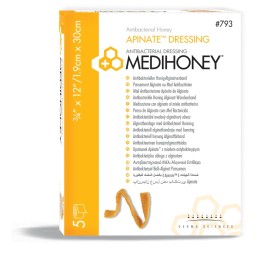 MEDIHONEY Antibact Apinate Dress Rope 2x30cm 5 pce