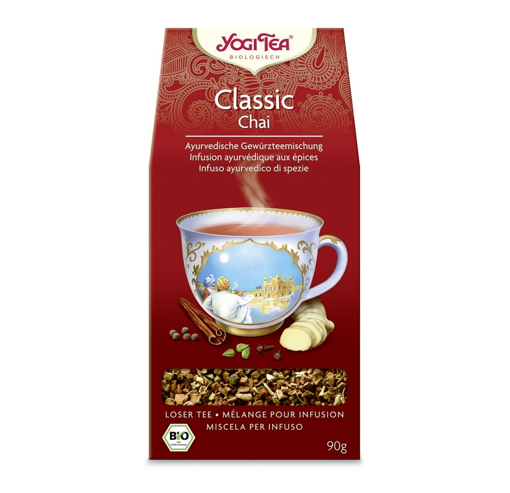 YOGI TEA Classic Chai Cinnamon Spice en vrac 90 g YOGI TEA Classic Chai Cinnamon Spice en vrac 90 g