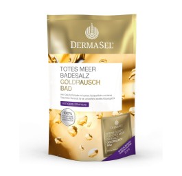 DERMASEL sel de bain ruée vers l'or +20ml 400 g