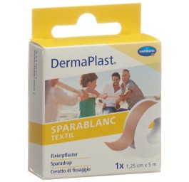 DERMAPLAST sparablanc textil 1.25cmx5m chair