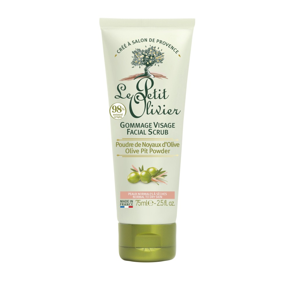 LE PETIT OLIVIER olive gommage visage 75 ml LE PETIT OLIVIER olive gommage visage 75 ml