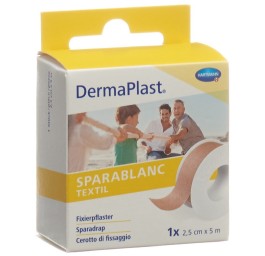 DERMAPLAST sparablanc textil 2.5cmx5m chair