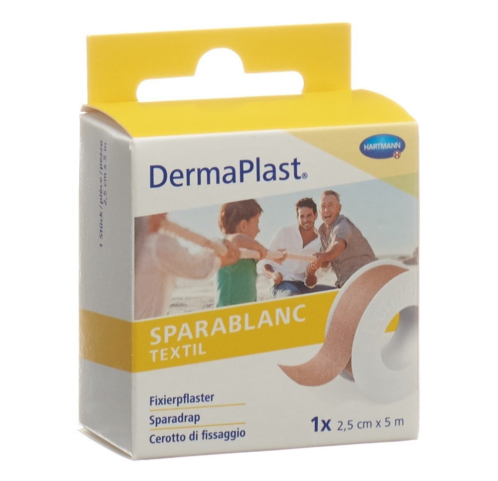 DERMAPLAST sparablanc textil 2.5cmx5m chair