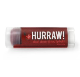 HURRAW! lip balm black cherry tinted BIO 4.3 g