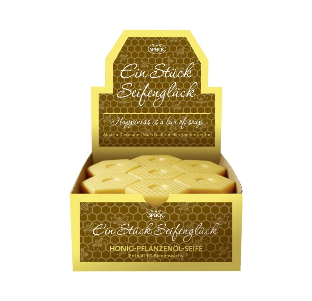 SPEICK savon huile végétale en rayon de miel 75 g