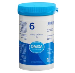 OMIDA SCHÜSSLER no6 kal sulf cpr 6 D bte 350 g