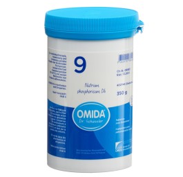 OMIDA SCHÜSSLER no9 natr phos cpr 6 D bte 350 g