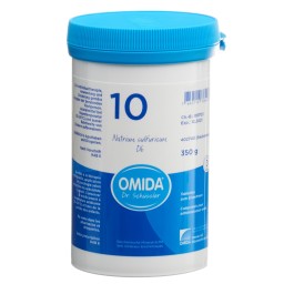 OMIDA SCHÜSSLER no10 natr sulf cpr 6 D bte 350 g
