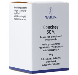 WELEDA conchae pdr 50 % 50 g