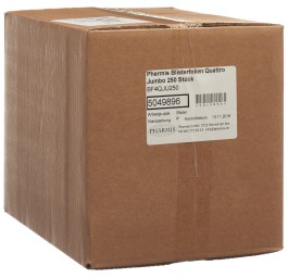 PHARMIS feuilles blister quattro jumbo 250 pce