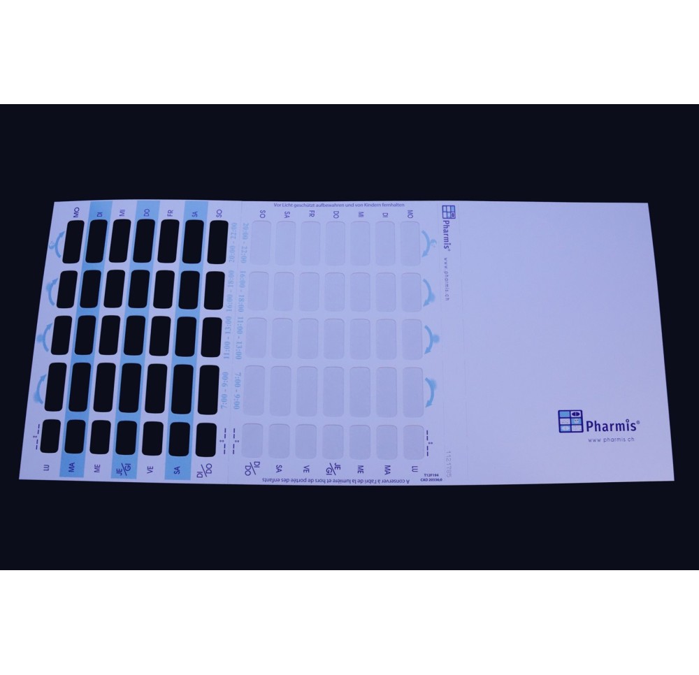 PHARMIS cartes blister quinto early 250 pce