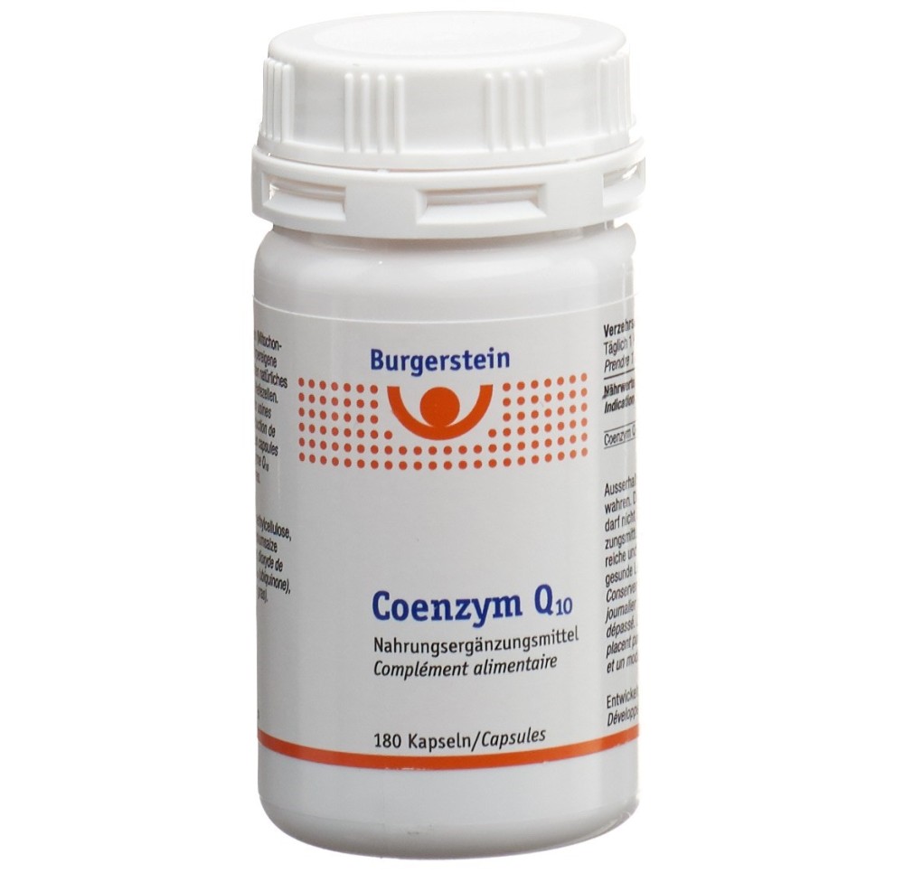 BURGERSTEIN Coenzyme Q10 caps 30 mg 180 pce