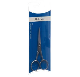 BELLEAGE ciseaux moustache barbe inox