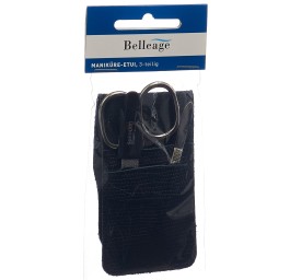 BELLEAGE manucure étui 3 pcs