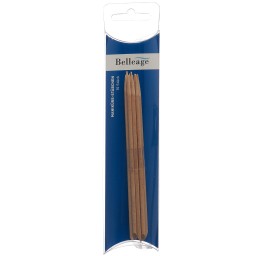 BELLEAGE bâtonnets manucure bois 10 pce