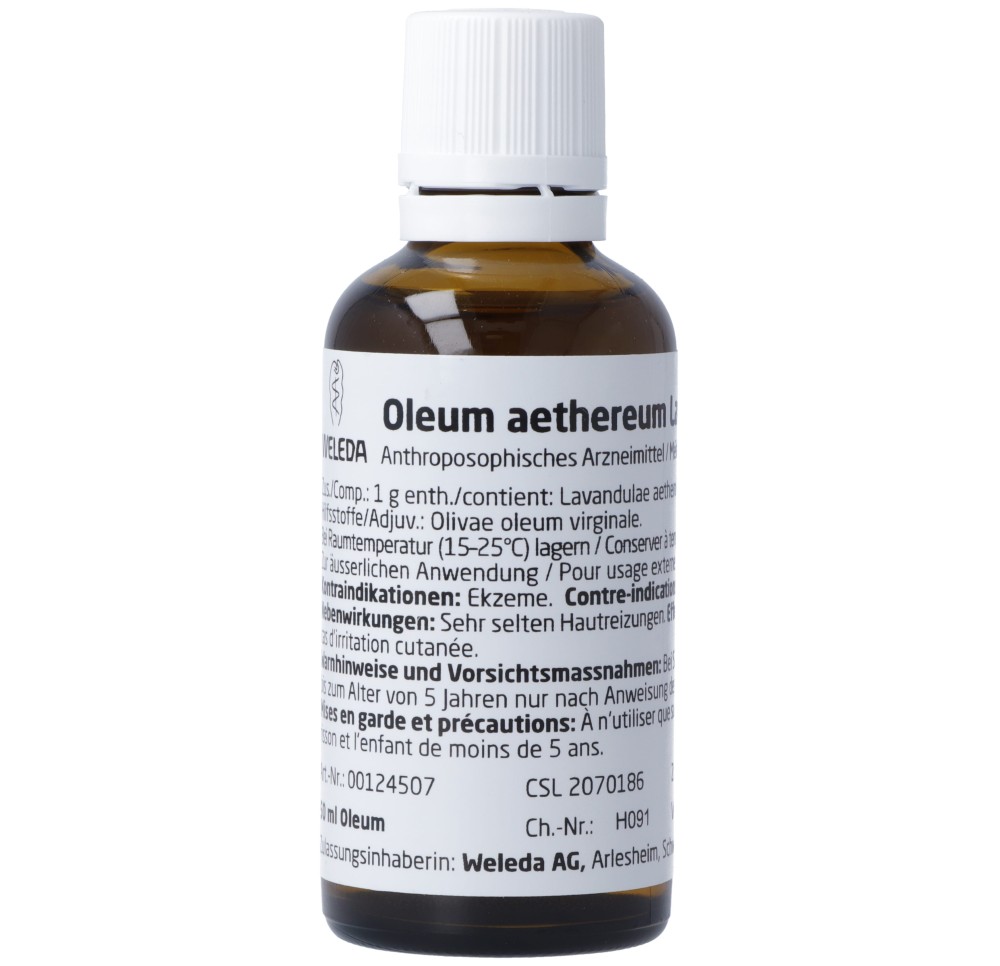 WELEDA oleum aethereum lavend huile 10 % fl 50 ml