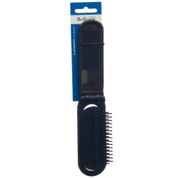 BELLEAGE brosse pliable avec miroir