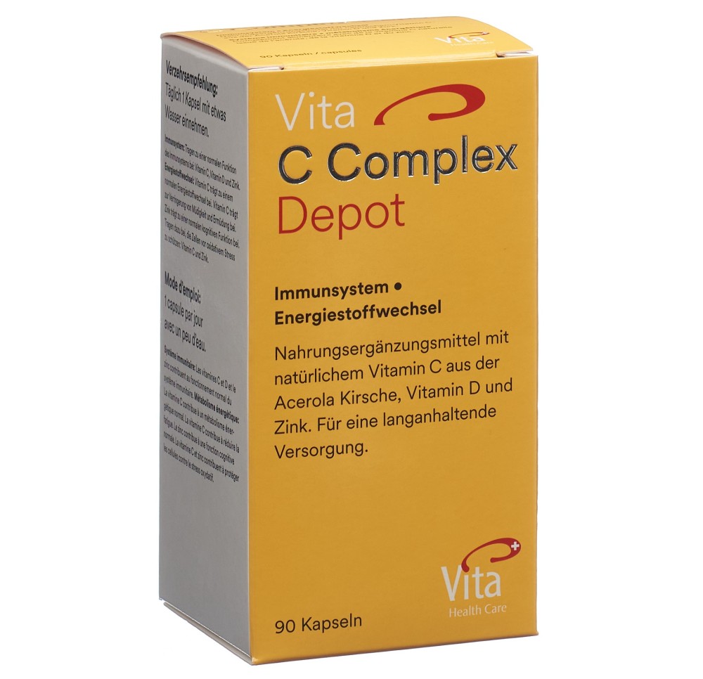 VITA C COMPLEX Depot caps 90 pce VITA C COMPLEX Depot caps 90 pce