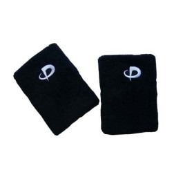 PHITEN bandeau de poignet long noir 2 pce