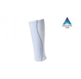 PHITEN X30 power calf sleeve M blanc/gris 2 pce
