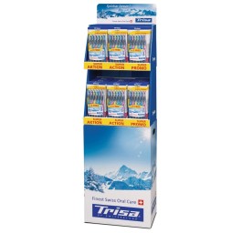 TRISA Flexible Head display jubilé 60 pce 6 pack