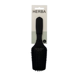 HERBA mini brosse cheuveux softtouch noir
