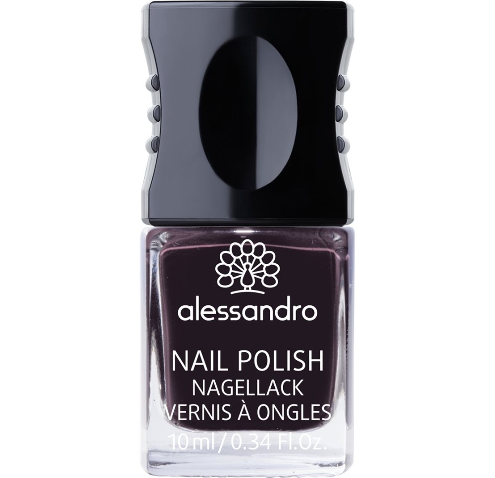 ALESSAN vernis à ongles sans emb 83 Black Ch 10 ml