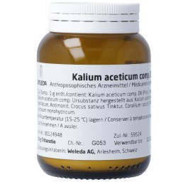 WELEDA kalium aceticum comp trit 6 D 50 g