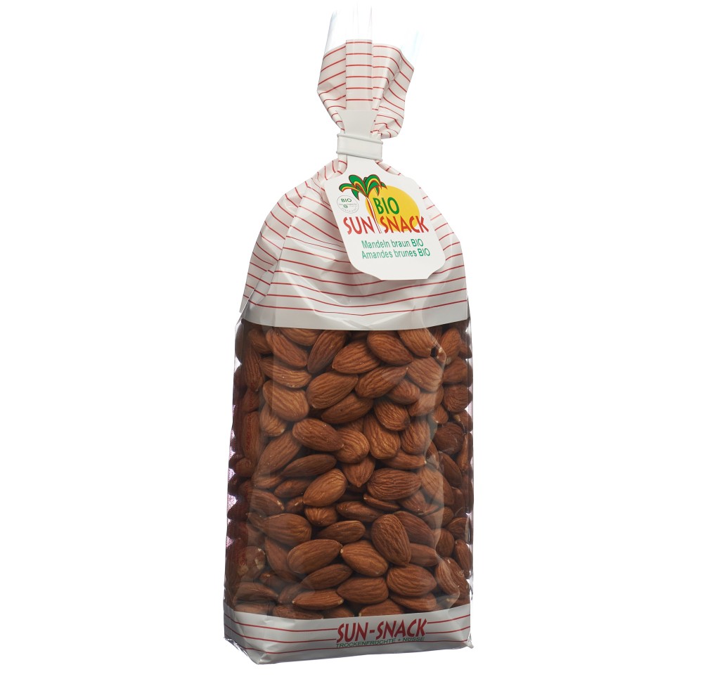 BIO SUN SNACK amandes brun bio sach 500 g