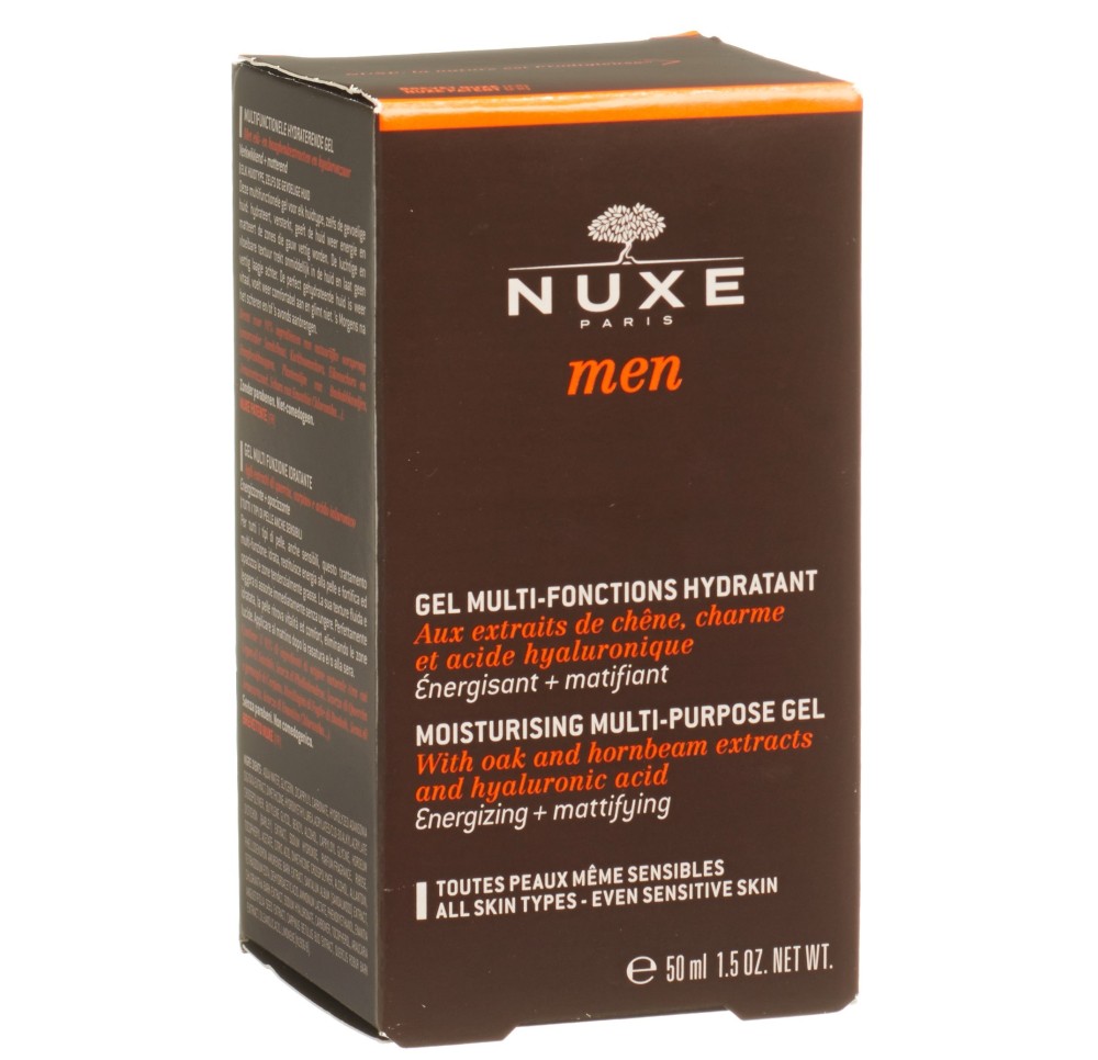 NUXE Men Gel Hydratant Multi Funct 50 ml NUXE Men Gel Hydratant Multi Funct 50 ml