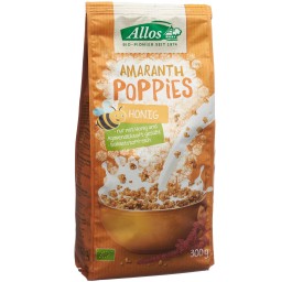 ALLOS poppies amaranth miel bio 300 g