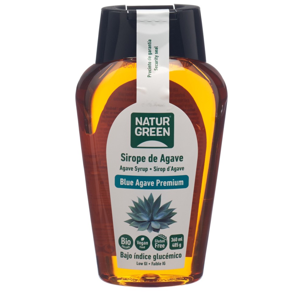 NATURGREEN sirop d'agave pur bio 360 ml NATURGREEN sirop d'agave pur bio 360 ml