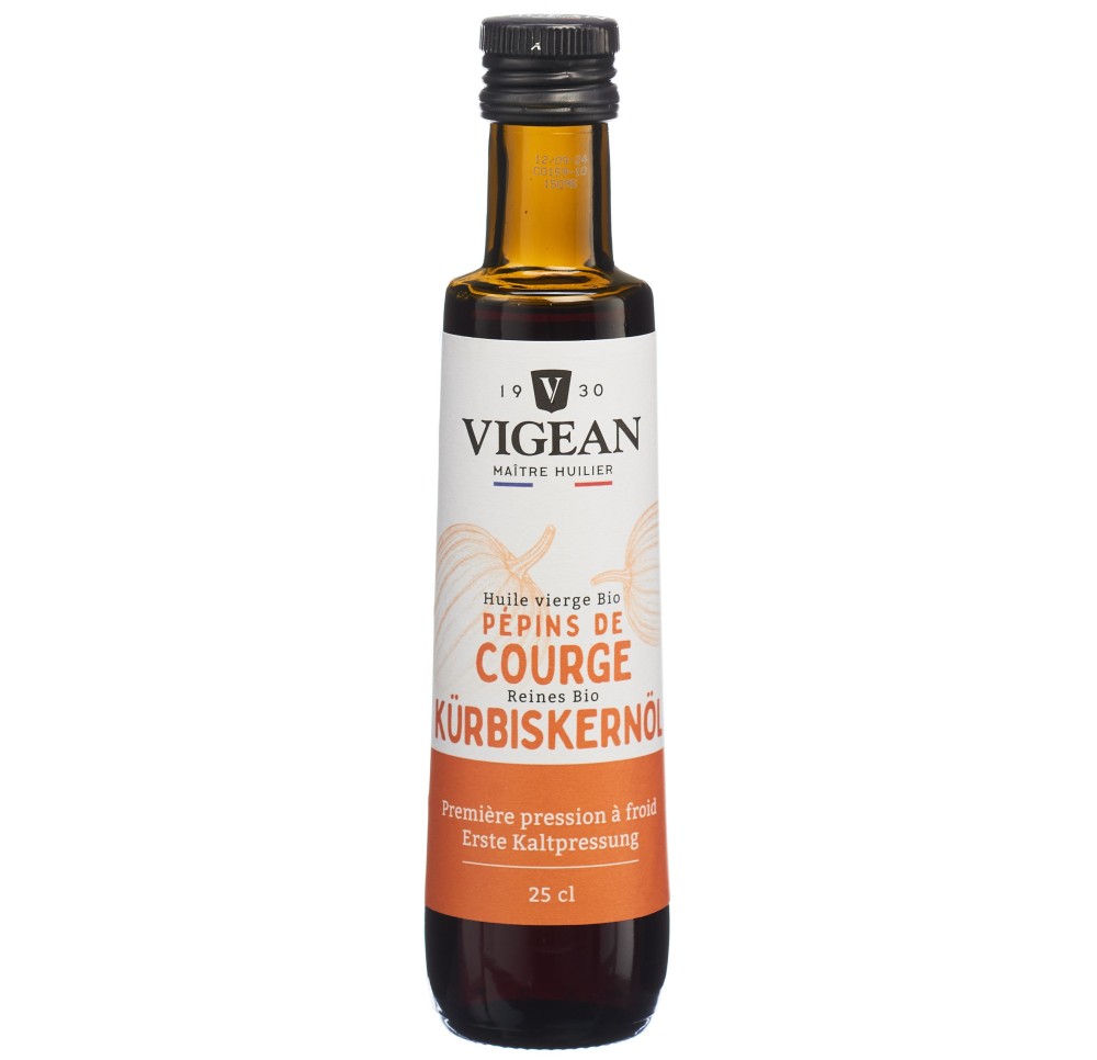 VIGEAN huile de pépins de courge fl 250 ml VIGEAN huile de pépins de courge fl 250 ml