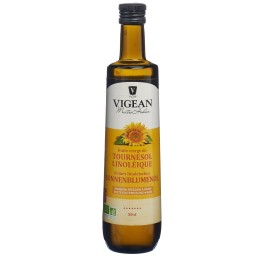 VIGEAN huile de tournesol bio fl 500 ml