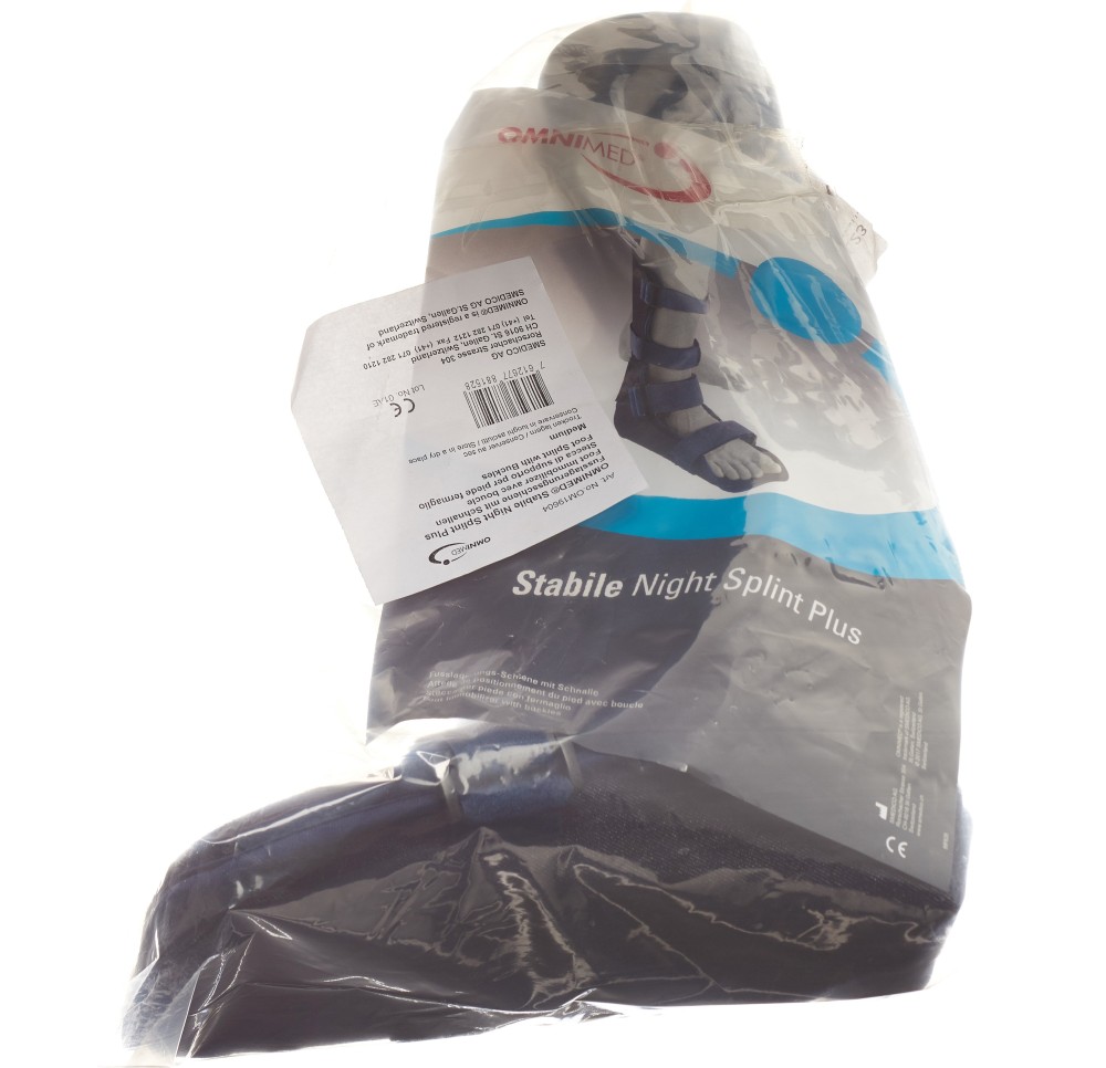 OMNIMED stab attelle fixat pied 44-45 a boucle bl OMNIMED stab attelle fixat pied 44-45 a boucle bl