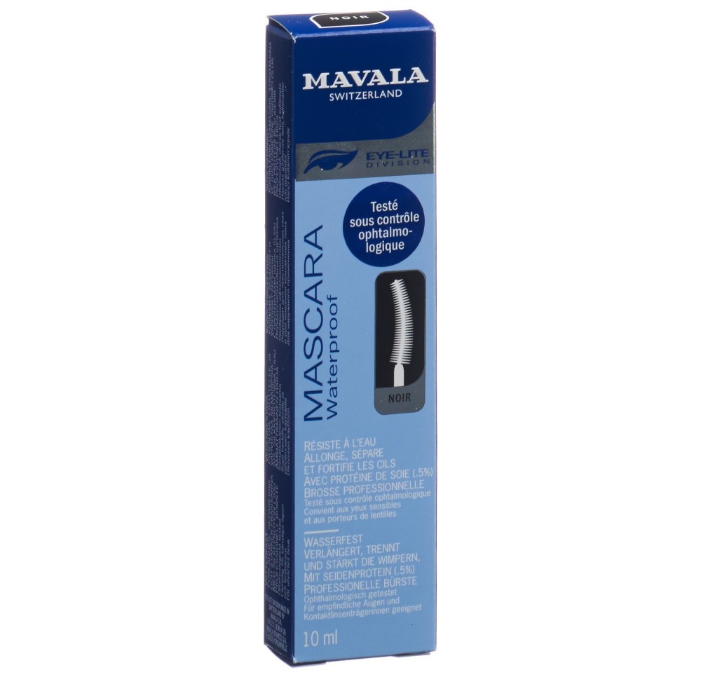 MAVALA mascara waterproof noir 10 ml