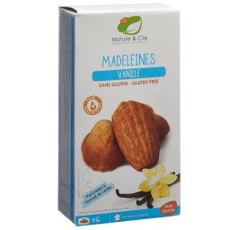 NATURE&CIE madeleines vanille s gluten 6 x 25 g