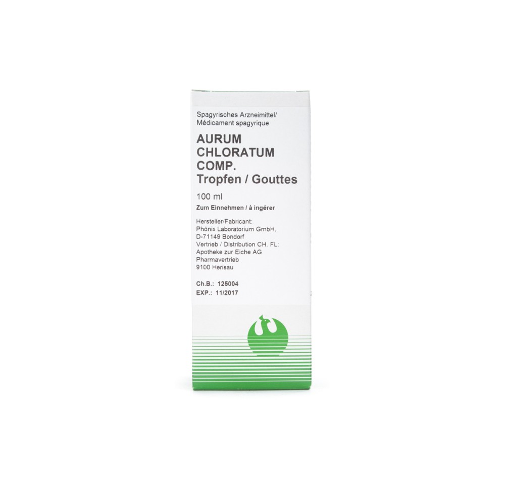 PHÖNIX aurum chloratum comp gouttes spag 100 ml
