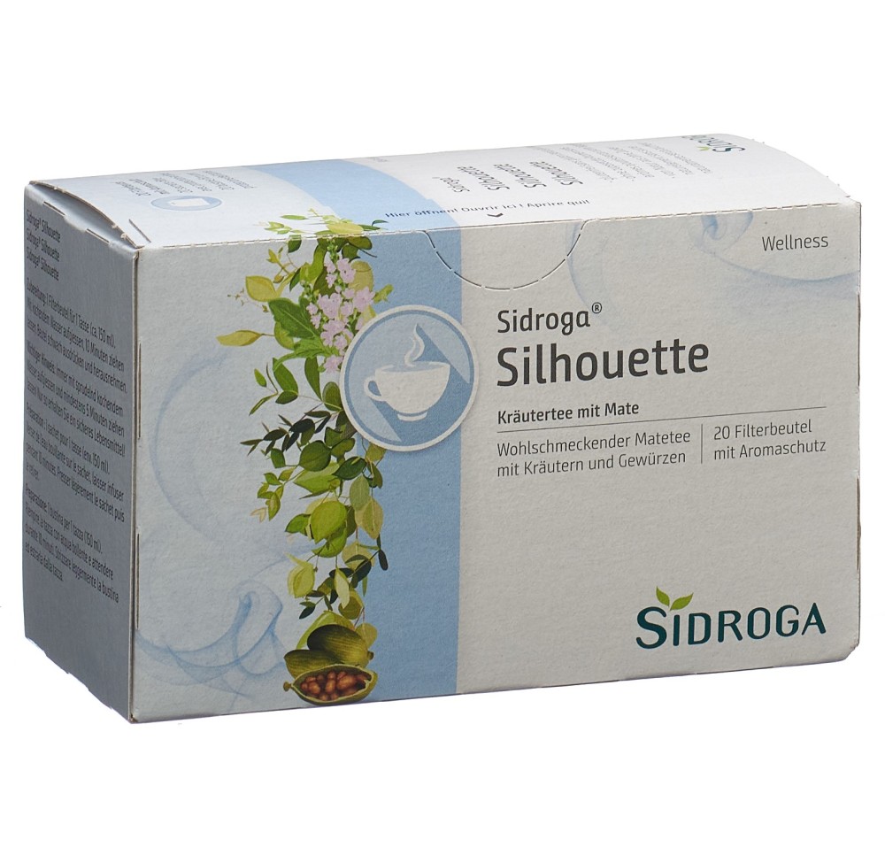 SIDROGA Wellness infusion silhouette 20 sach 2 g SIDROGA Wellness infusion silhouette 20 sach 2 g