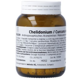 WELEDA chelidonium/curcuma comp cpr croquer 50 g