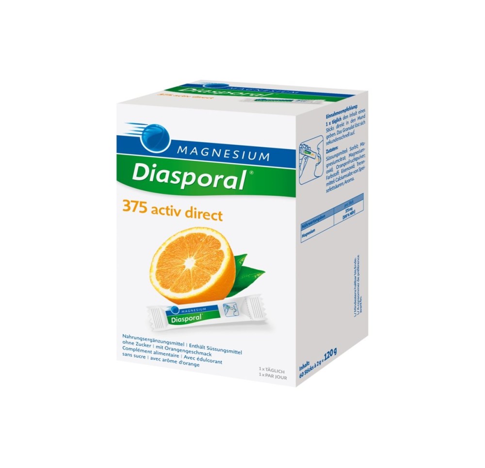 MAGNESIUM DIASPORAL activ direct orange 60 pce