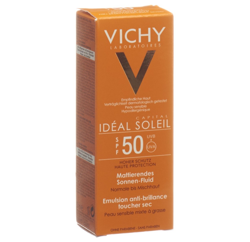 VICHY IS Emulsion anti-brill touch sec SPF50 50 ml