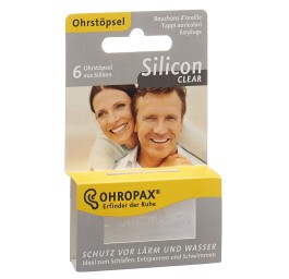 OHROPAX Silicon Clear sourdines 6 pce