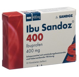 IBU Sandoz cpr pell 400 mg 10 pce